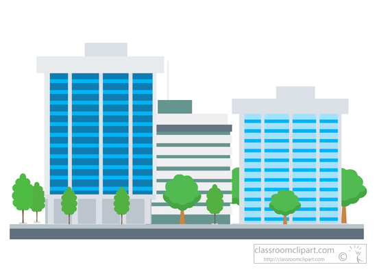 Office Building Clipart - cli