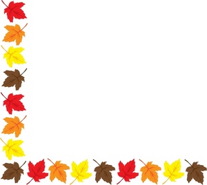 free autumn clipart - Autumn Border Clip Art