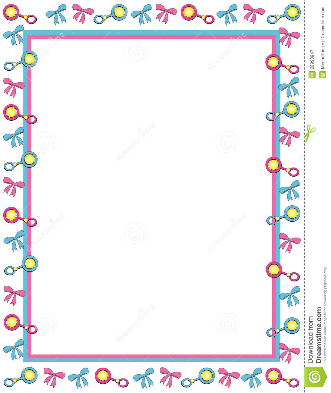 Free Baby Borders Clip Art Frames And Borders For Babies Cartoon Frame