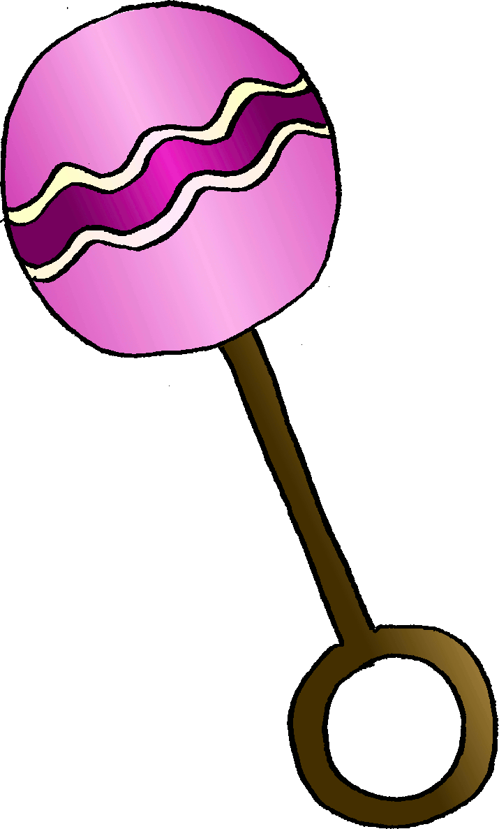 Free baby rattle clipart the .