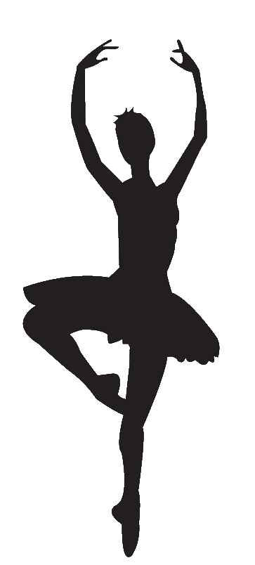 Free Ballet Clipart. tap dancer silhouette