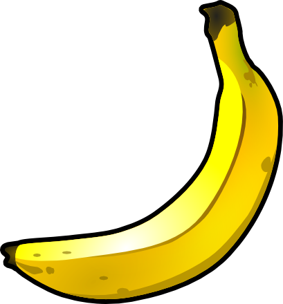 Free Banana Clip Art u0026mid - Clipart Banana