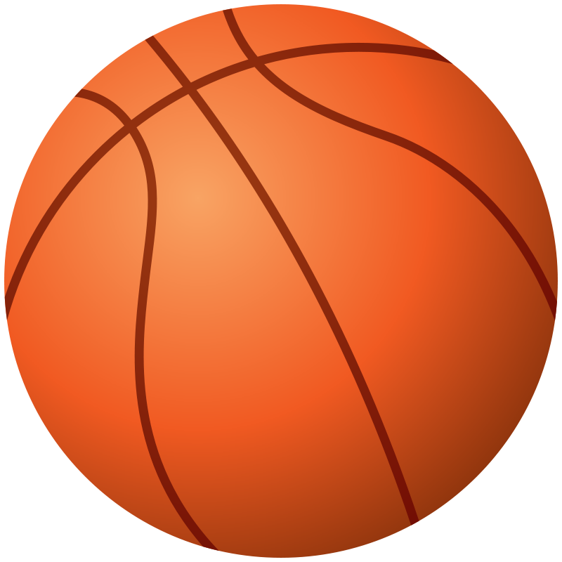Cartoon Basketball Clipart