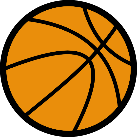 Cartoon Basketball Clipart