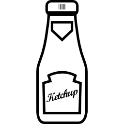 Free BBQ Clipart. Ketchup bottle