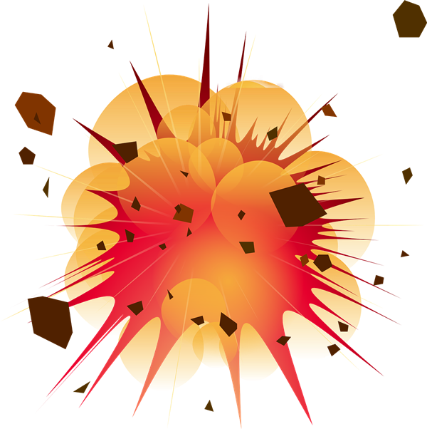 Free Big Explosion Clip Art - Clipart Explosion