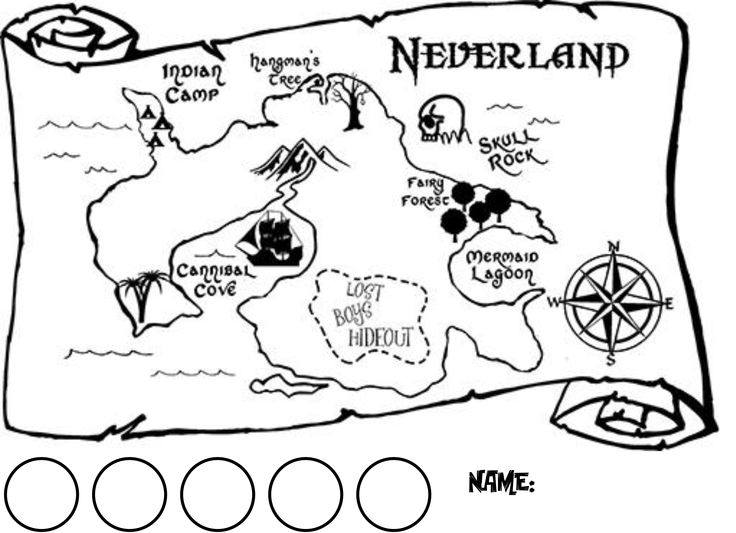 Map Clipart Black And White M