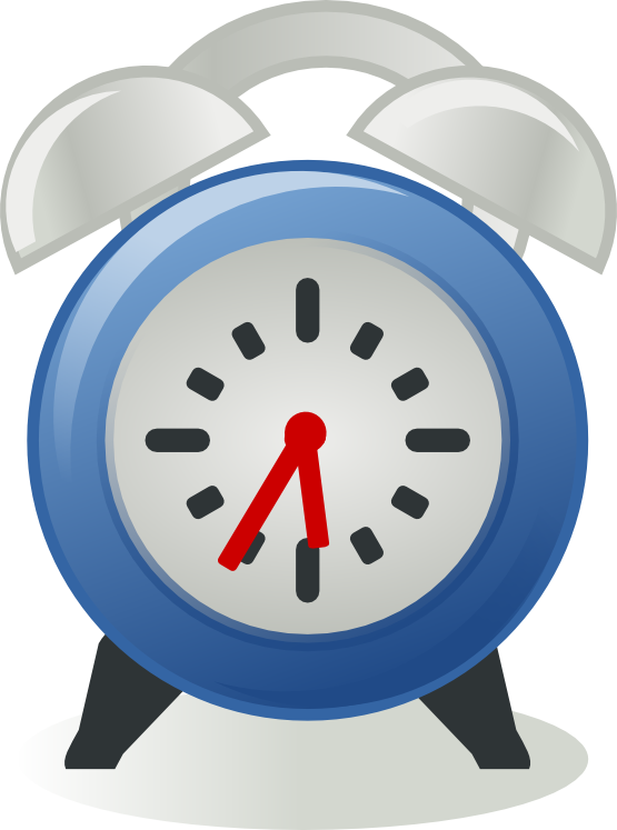 Alarm Clock Clip Art Image Bl