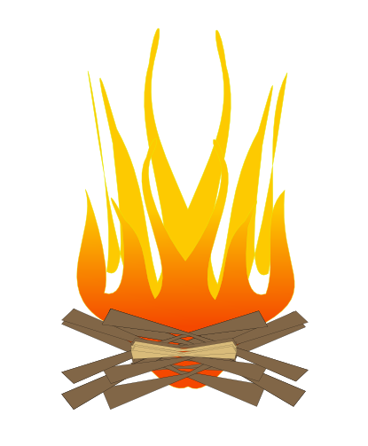 Free Bonfire Clip Art