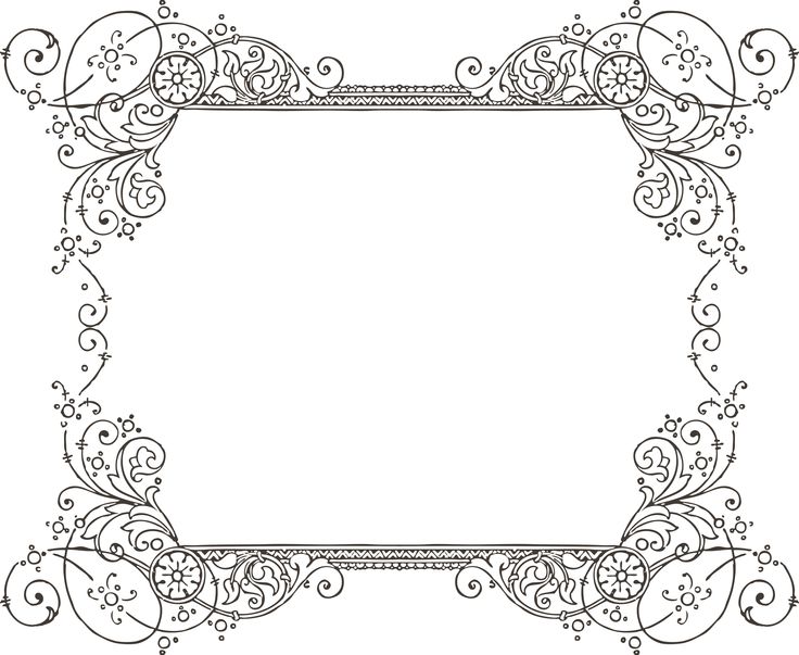 free border clipart for word