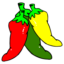 Free Borders and Clip Art | Hot Pepper Themed Clip Art and Borders .