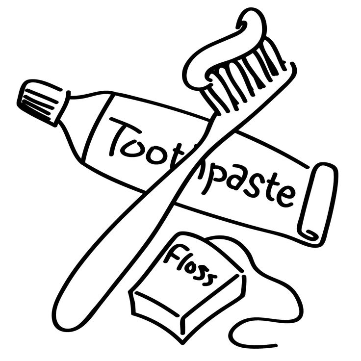 Free Brush Teeth Clipart of Brush teeth brushing teeth coloring pages clip art image for your personal projects, presentations or web designs.