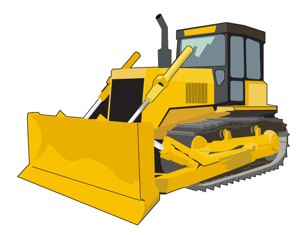 bulldozer: Detailed image of 