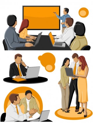 Free Business Clipart. Business People Image
