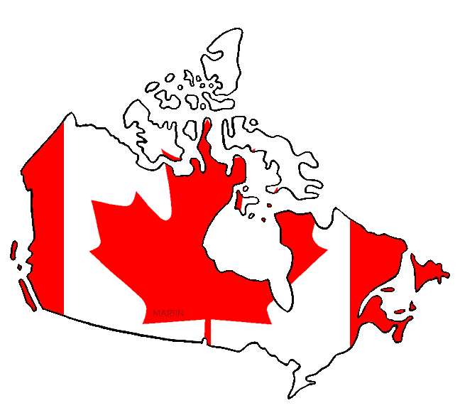 ... Moose canadian flag clipa