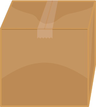 Free Cardboard Box Clipart