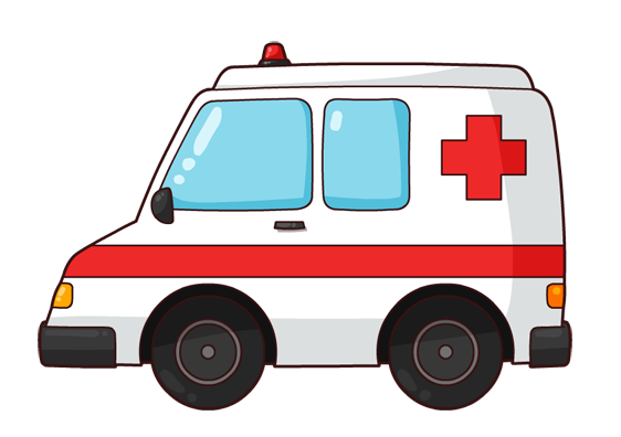 Free Cartoon Ambulance Clip A - Ambulance Clip Art