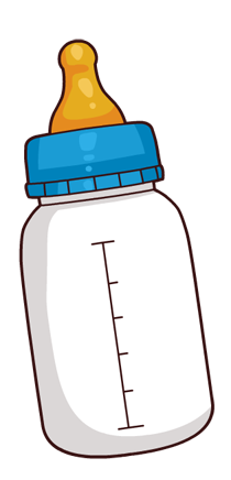 Free Cartoon Baby Bottle Clip Art