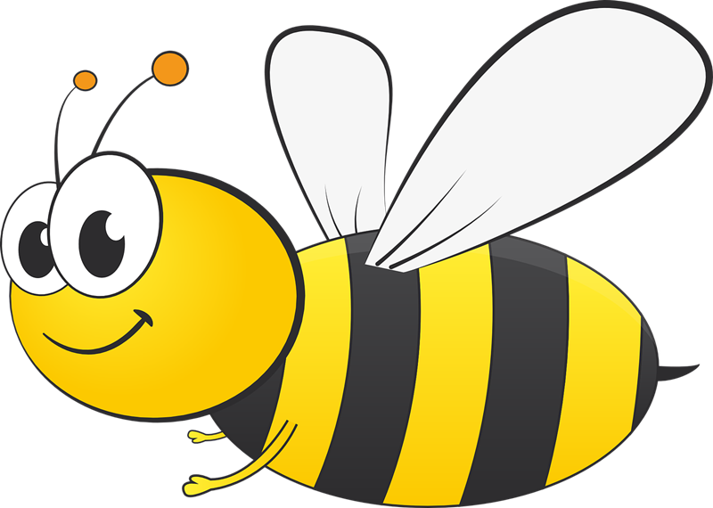 Free Cartoon Bee Clip Art