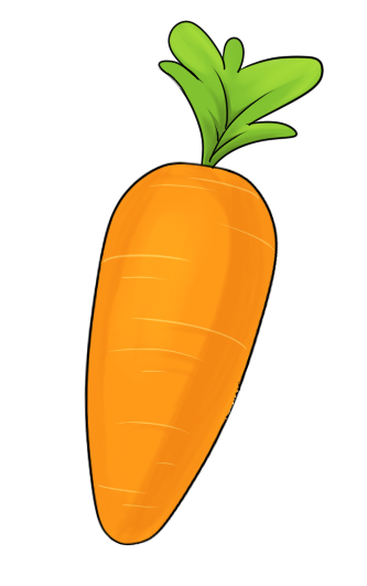 Free Cartoon Carrot Clip Art u0026middot; carrots12