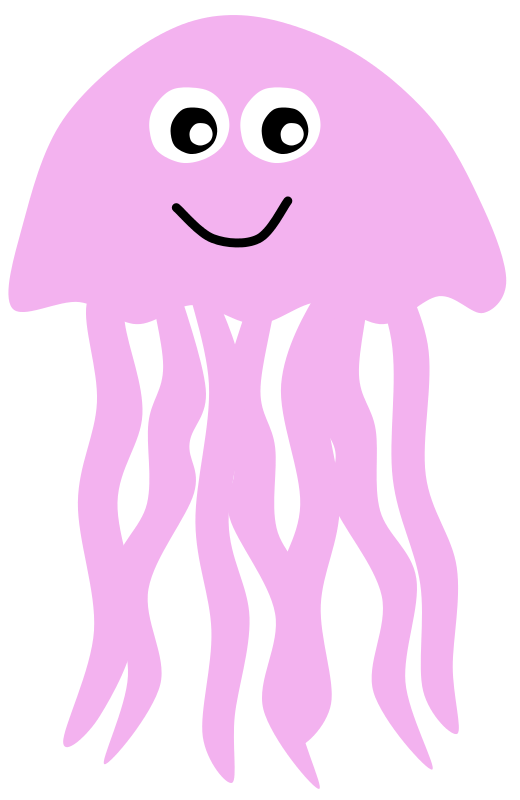Free Cartoon Jellyfish Clip Art u0026middot; jellyfish4