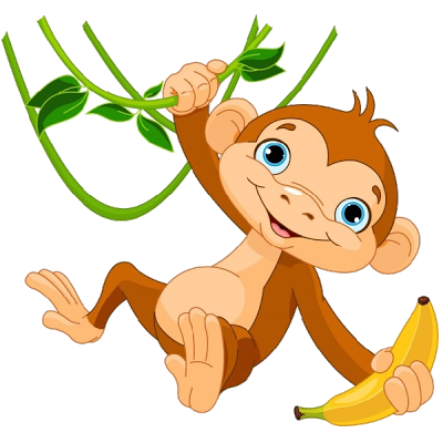 Free cartoon monkey clipart - - Cute Monkey Clipart