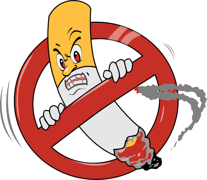 Free Cartoon No Smoking Sign  - No Smoking Clipart