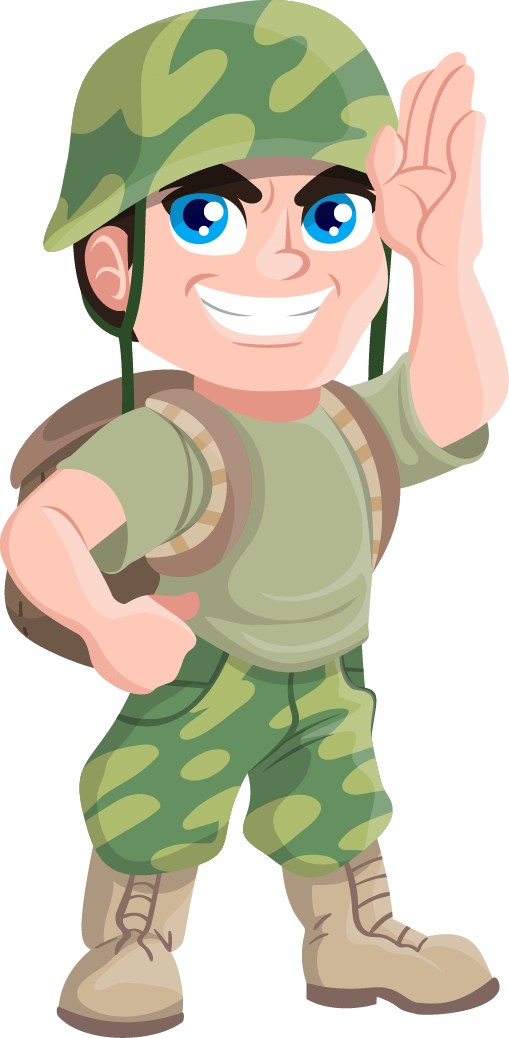 Free Cartoon Soldier Clip Art