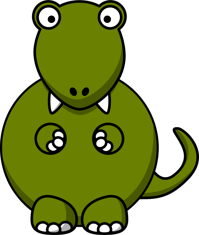 Free Angry T Rex Clip Art