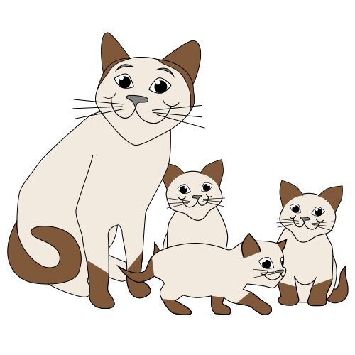 Free cat and kittens clip art - Clipart Cats