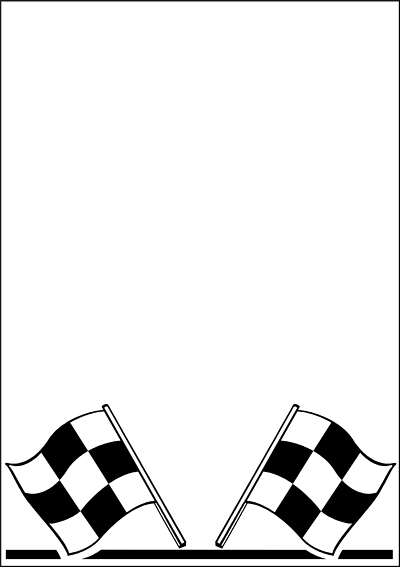 Free Checkered Flag Clip Art  - Checkered Border Clip Art