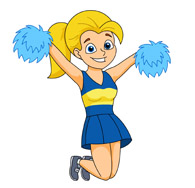 Free Cheerleading Clipart - Cheerleader Clipart Images