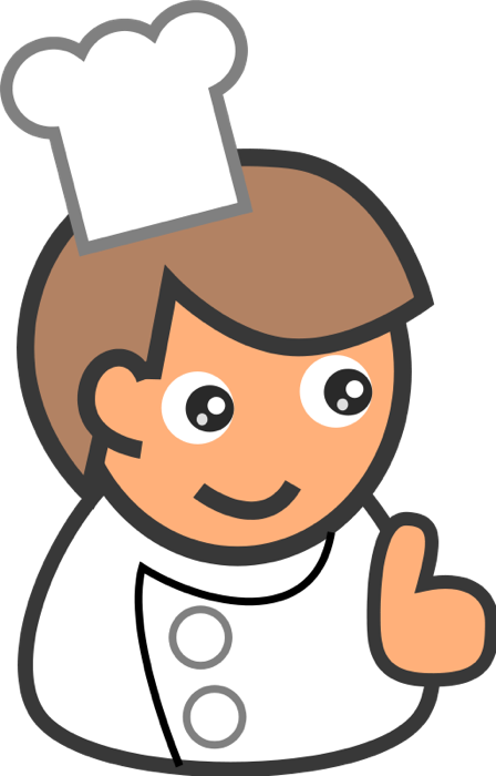 Free chef clipart graphics of chefs cooks