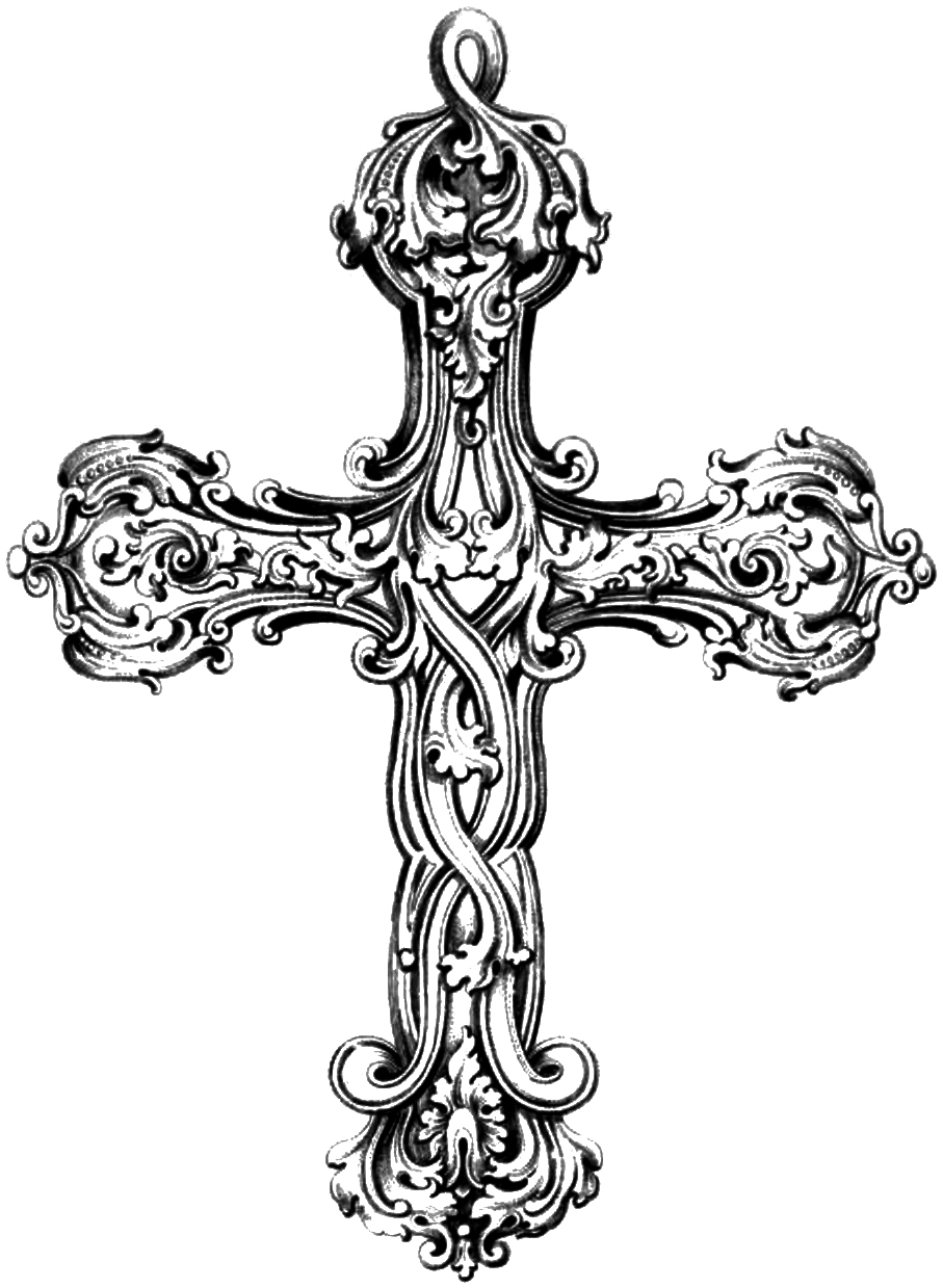 Free christian clipart crosses - ClipartFest