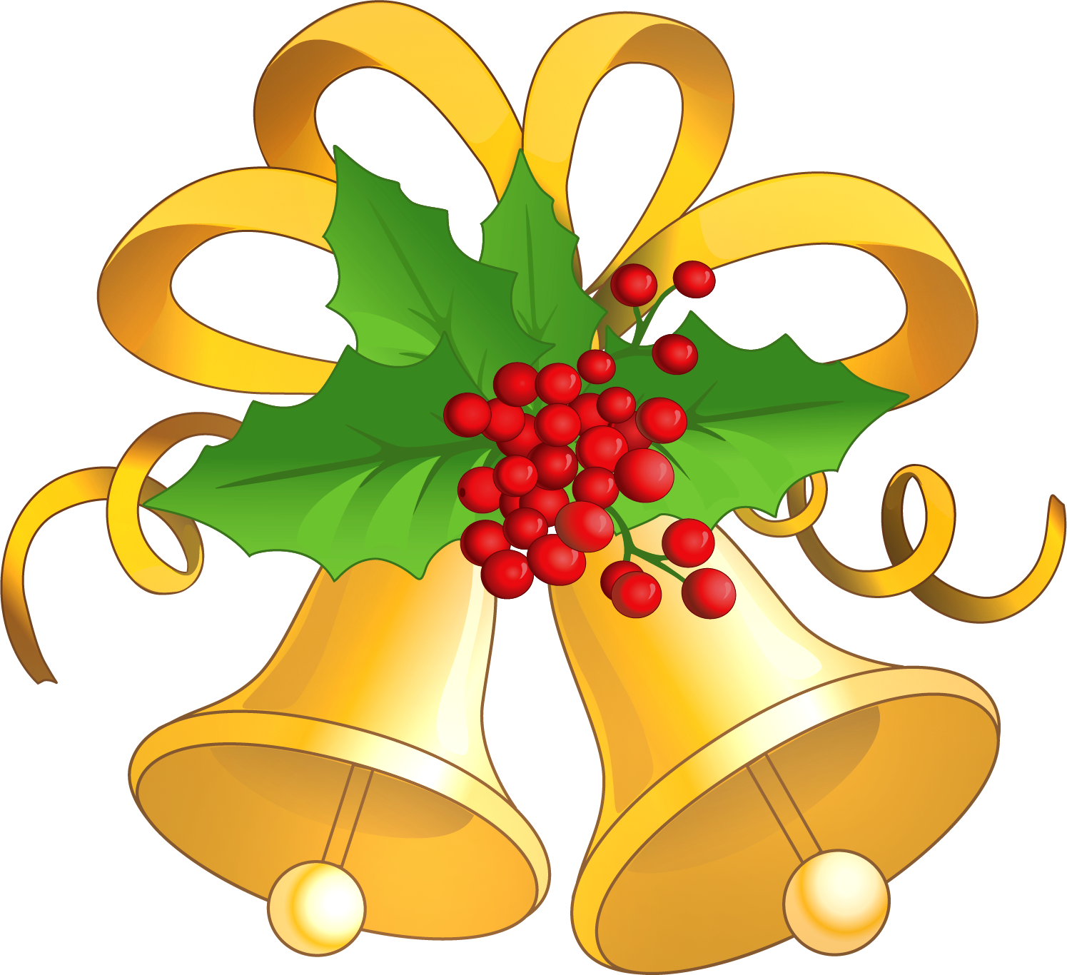Free Christmas Bells Clip Art. Image Of Christmas Bells