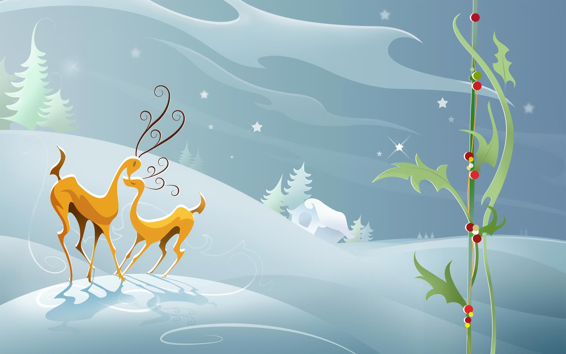 Christmas Background By Abdus