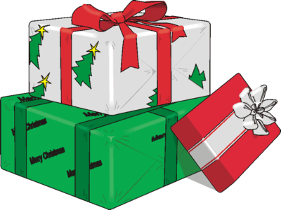 Free Christmas Gift Clipart Q - Presents Clip Art