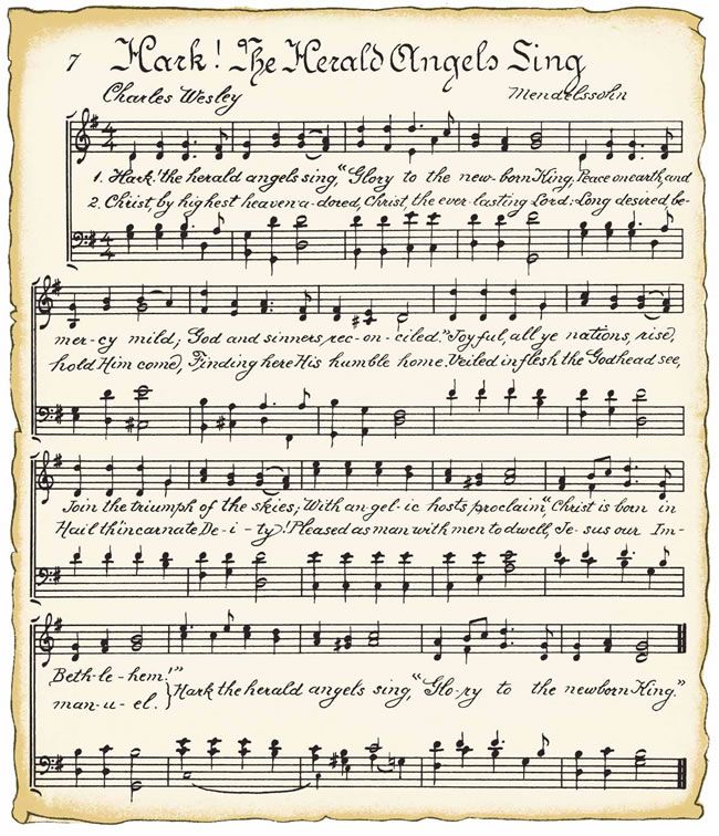 sheet music art | VintageFeed
