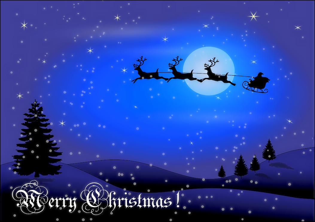 Free Christmas Scenes Clipart