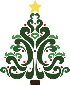 Free Christmas Tree Clip Art 