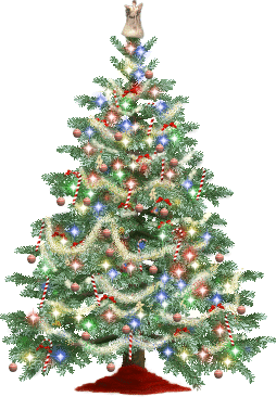 Christmas Tree Vector Illustr
