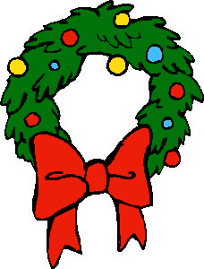 Free Christmas Wreath Clipart - Clip Art Wreath
