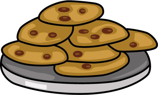 Free clip art baking cookies  - Plate Of Cookies Clipart