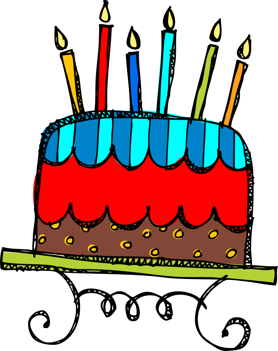 Free Clip Art Birthday Cake - - Free Clipart Birthday Cake