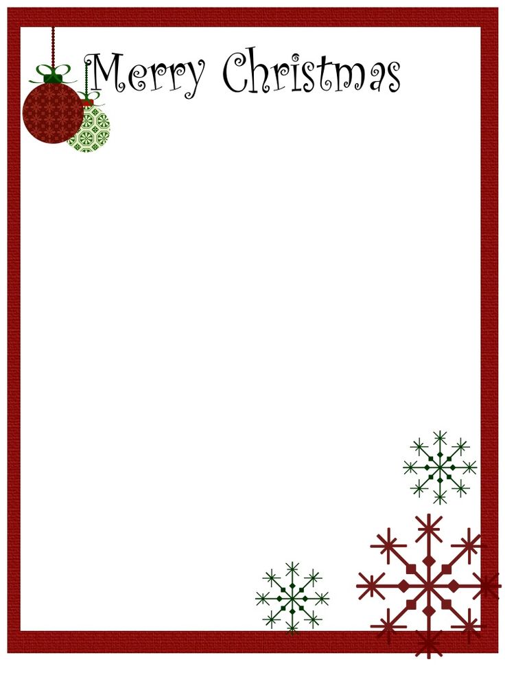 Free Clip Art Borders and Fra - Free Christmas Clipart Borders