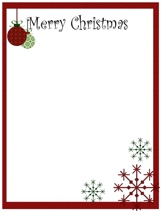 Free Clip Art Borders and . - Free Christmas Clipart Borders Printable