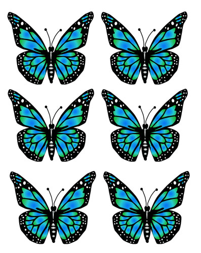 Free Clip Art Butterflies - Clip On Butterflies