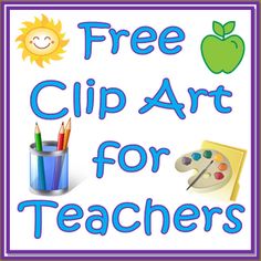 Free Clip Art for Teachers! - Clipart For Free