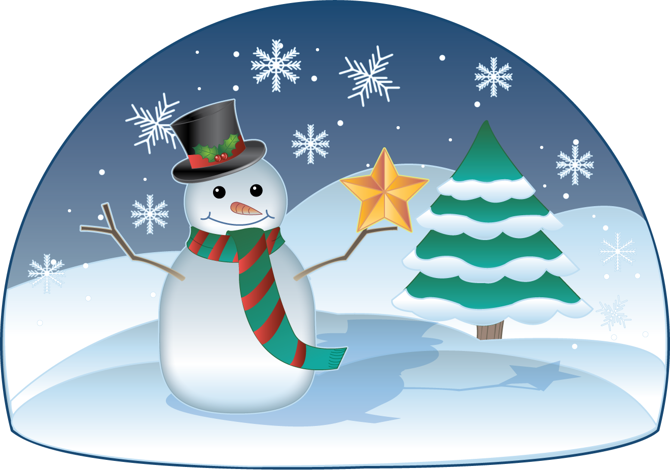 Free winter holiday clipart c