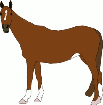 Free Clip Art Horse. horse-18